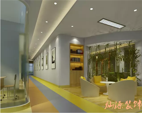 南寧培訓機構過道效果圖 南寧培訓機構過道效果圖