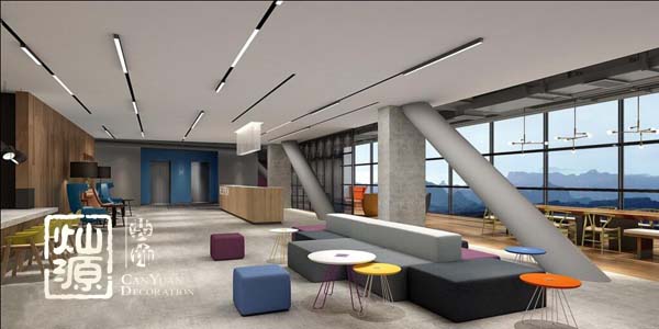 東盟財(cái)經(jīng)中心南寧辦公室裝飾設(shè)計(jì)案例賞析