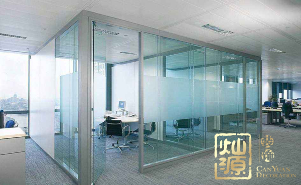 辦公室玻璃隔斷裝修 辦公室玻璃隔斷裝修