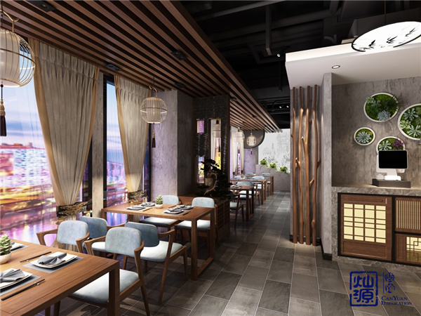 流量型中式餐廳設(shè)計(jì)裝修效果圖 流量型中式餐廳設(shè)計(jì)裝修效果圖