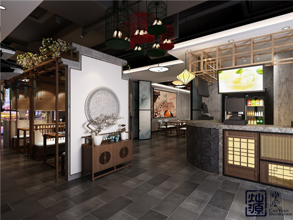 中式餐廳設(shè)計裝修效果圖 中式餐廳設(shè)計裝修效果圖
