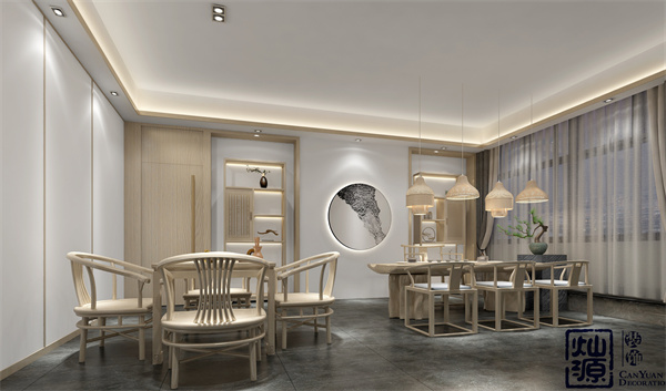 中式茶館設計裝修細節(jié)效果圖 中式茶館設計裝修細節(jié)效果圖