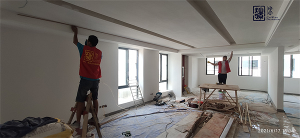 南寧裝修公司哪家好?-燦源裝飾施工現場 南寧裝修公司哪家好?-燦源裝飾施工現場