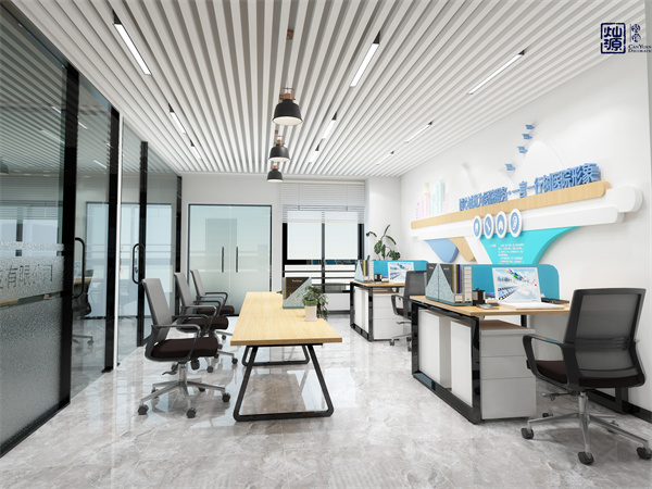 南寧辦公室裝修效果圖-燦源裝飾 南寧辦公室裝修效果圖-燦源裝飾