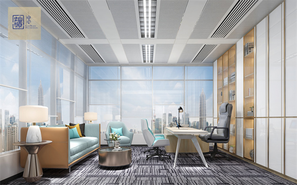 燦源裝飾小平米辦公室裝修設計效果圖 燦源裝飾小平米辦公室裝修設計效果圖