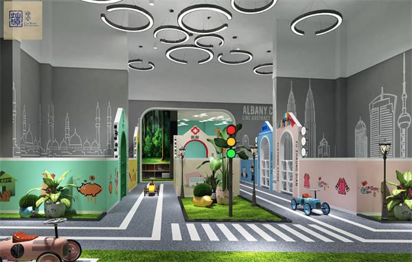 南寧幼兒園裝修設計實景圖 南寧幼兒園裝修設計實景圖