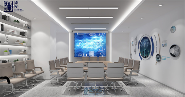 科技公司辦公室裝修設計效果圖 科技公司辦公室裝修設計效果圖