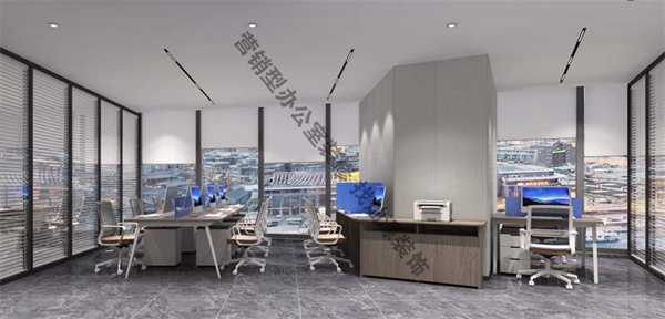 辦公室裝修設計效果圖—公共辦公區 辦公室裝修設計效果圖—公共辦公區
