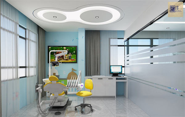 南寧牙科診所設計裝修效果圖 南寧牙科診所設計裝修效果圖