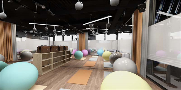 健身會(huì)所設(shè)計(jì)裝修效果圖—燦源裝飾 健身會(huì)所設(shè)計(jì)裝修效果圖—燦源裝飾