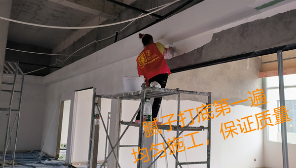 南寧辦公室裝修現場實況—燦源裝飾 南寧辦公室裝修現場實況—燦源裝飾