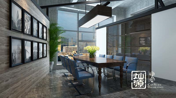 工業(yè)風(fēng)辦公室裝修效果圖—燦源裝飾 工業(yè)風(fēng)辦公室裝修效果圖—燦源裝飾