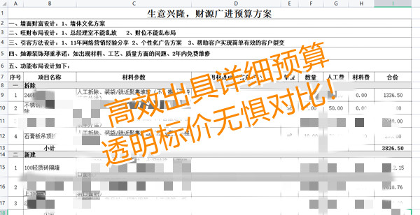 南寧市裝飾公司預算報價—燦源裝飾 南寧市裝飾公司預算報價—燦源裝飾