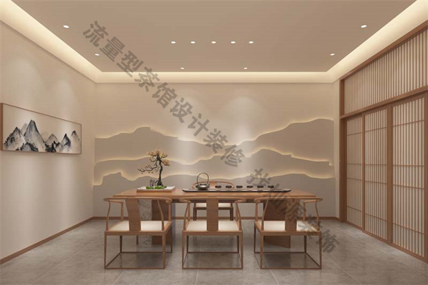 茶館設計裝修效果圖—燦源裝飾 茶館設計裝修效果圖—燦源裝飾