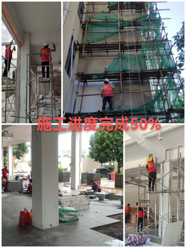 南寧摩托車4s店裝修施工實(shí)景圖—燦源裝飾 南寧摩托車4s店裝修施工實(shí)景圖—燦源裝飾